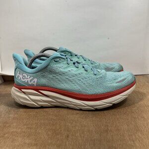 Hoka One One Clifton 8 Women Size 11B Running Shoe Blue
